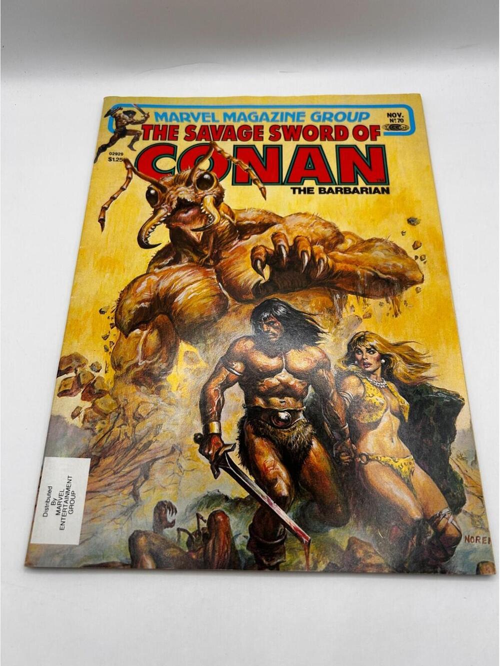 The Savage Sword of Conan #70 (1981): Bronze Age Curtis Comic Magazine Marvel